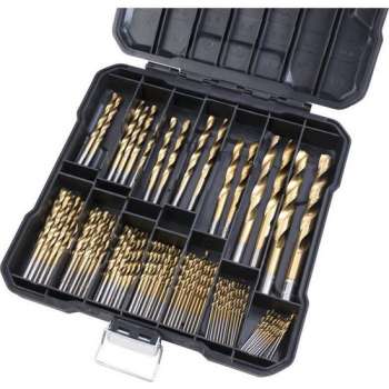 Westfalia Titanium HSS boren assortiment 100 stuks