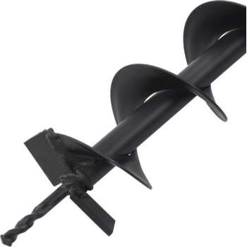 vidaXL Grondboor 100 mm staal  VDXL_145166