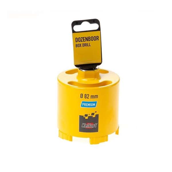Kelfort Diamant dozenboor 82mm 5 segmenten Kelfort Diamant dozenboor 82mm 5 segmenten