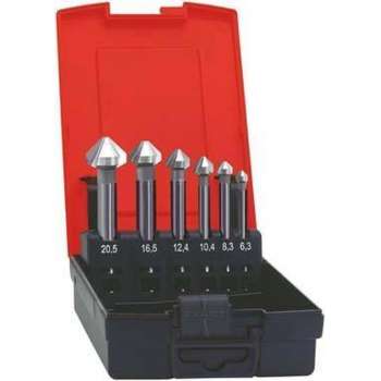 Kopverzinkboren-set WN lang 6,3-20,5mm