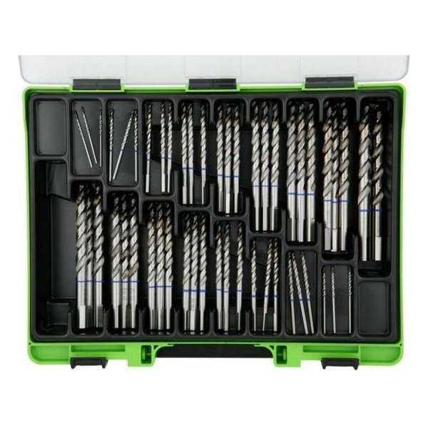Reca Viso-Koffer spiraalboren1-10,5mm DIN338 EVO HSS-TiAIN