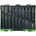 Reca Viso-Koffer spiraalborenset 1-10,5 mm DIN 338 HSS geslepen