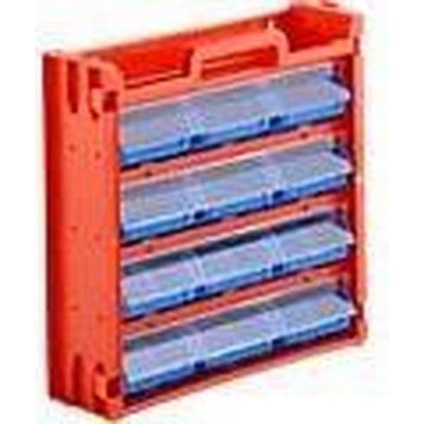 Standaard met stapelbakjes Porta Fix-6-met-12-bakken Standaard met stapelbakjes Porta Fix-6-met-12-bakken
