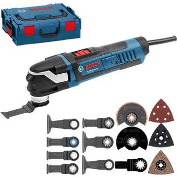 Bosch Professional GOP 40-30 Multitool - Oscillerend - 400 Watt - Met 12 accessoires