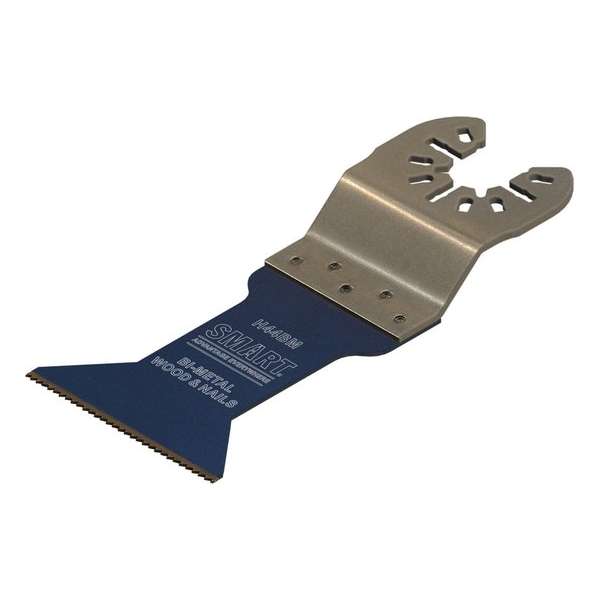 SMART Blades Bi-metaal Multitool Zaagblad - Hout/Non-ferro/Schroeven/Spijkers/Plastic - 44x51mm SMART Blades Bi-metaal Multitool Zaagblad - Hout/Non-ferro/Schroeven/Spijkers/Plastic - 44x51mm