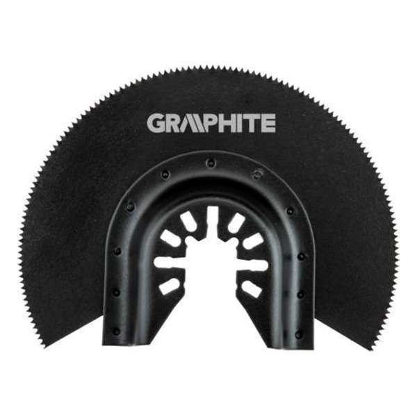 GRAPHITE Multitool HOUT Zaagblad 87 mm Half Rond GRAPHITE Multitool HOUT Zaagblad 87 mm Half Rond