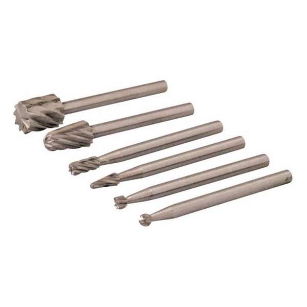 Silverline HSS Ontbraam Set 2, 3, 5, 7 mm. Diameter - 6 Delig