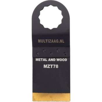 HSS titanium zaagblad MZT78
