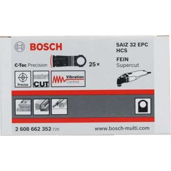 Bosch AIZ 32 BPC C-Tec Precision HCS invalzaagblad HardWood