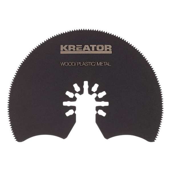 Kreator  KRT990021  Segmentzaagblad - HSS - Ø87mm