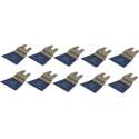 SMART Blades Multitool Zaagblad - Japanse Vertanding - Hout/Plastic - 63x42mm - 10 stuks