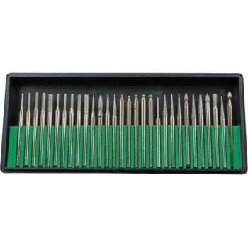 Diamant stiftfrezenset voor multitool 30-delig