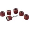 Silverline Schuurkoker Set 12,7 mm. - 1/2" - 80 Korrel - 7 Delig