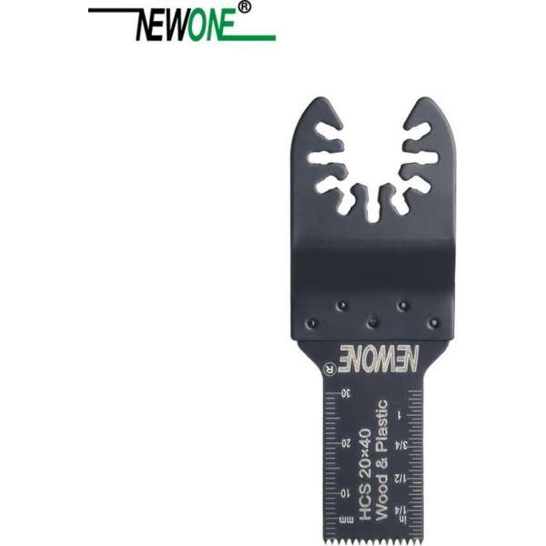 Newone Quick Lock HCS invalzaag hout en plastic 20mm Newone Quick Lock HCS invalzaag hout en plastic 20mm