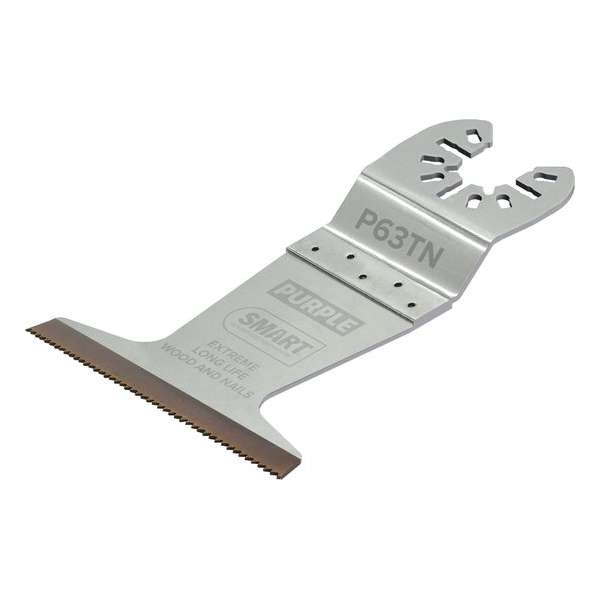 SMART Blades Purple Multitool Zaagblad Bi-metaal - 63x42mm SMART Blades Purple Multitool Zaagblad Bi-metaal - 63x42mm