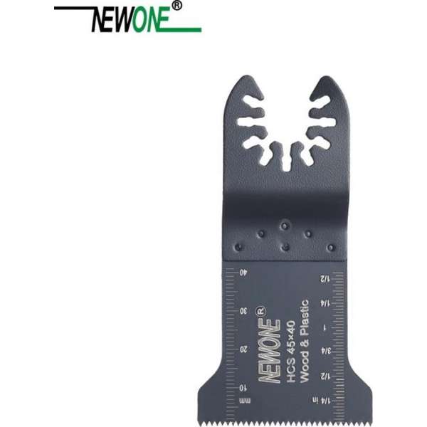 Newone Quick Lock HCS invalzaag hout en plastic 45mm Newone Quick Lock HCS invalzaag hout en plastic 45mm
