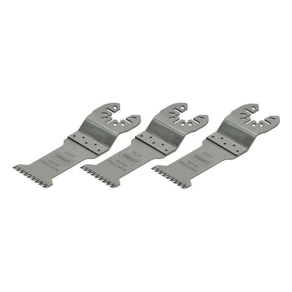 SMART Blades Multitool Zaagblad - Japanse Vertanding - Hout/Plastic - 32x42mm - 3 stuks SMART Blades Multitool Zaagblad - Japanse Vertanding - Hout/Plastic - 32x42mm - 3 stuks
