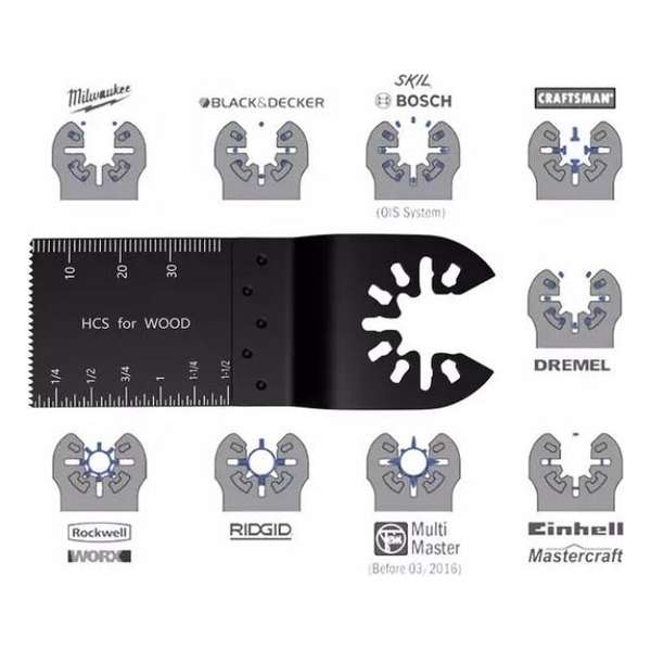 Multitool zaagjes 10 stuks Multitool zaagjes 10 stuks