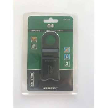 Suilen Supercut Multitool ( type Fein) 34 mm voor hardhout ( 3stuks in blister)