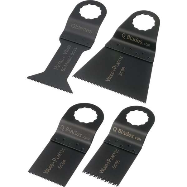 Q Blades Zaagbladset SC92 tbv hout en metaal Q Blades Zaagbladset SC92 tbv hout en metaal