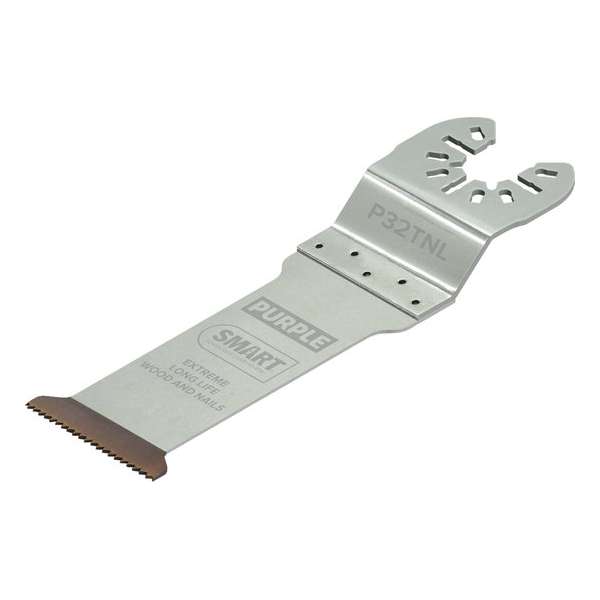SMART Blades Purple Multitool Zaagblad Bi-metaal - 32mm SMART Blades Purple Multitool Zaagblad Bi-metaal - 32mm