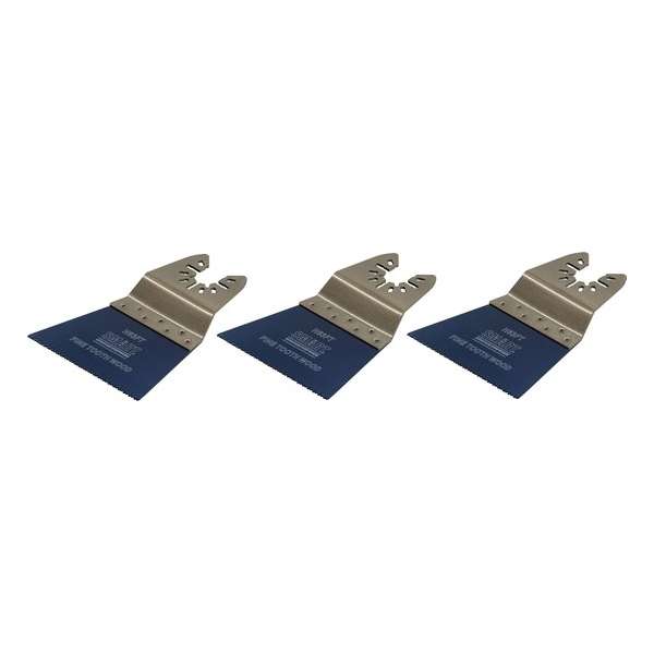 SMART Blades Multitool Zaagblad Fijntandig - Hout/Plastic - 63x42mm - 3 stuks SMART Blades Multitool Zaagblad Fijntandig - Hout/Plastic - 63x42mm - 3 stuks