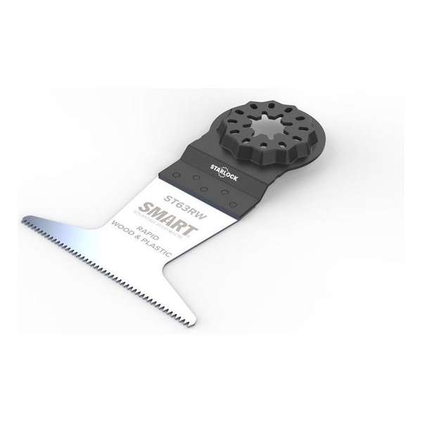 SMART Blades PRO Rapid Wood Invalzaagblad- 63mm - Voor Oscillerende Multitools - 3 stuks SMART Blades PRO Rapid Wood Invalzaagblad- 63mm - Voor Oscillerende Multitools - 3 stuks