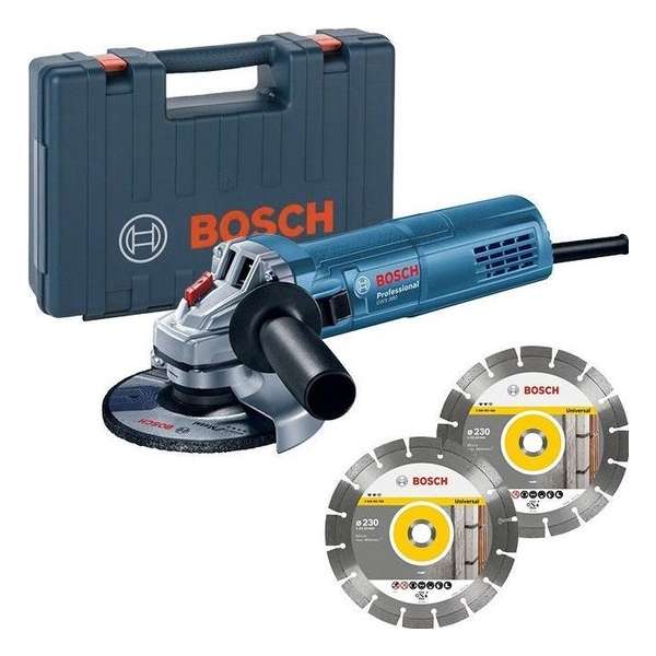 Bosch Professional GWS 880 Haakse Slijper - 880 W - 125 mm Bosch Professional GWS 880 Haakse Slijper - 880 W - 125 mm