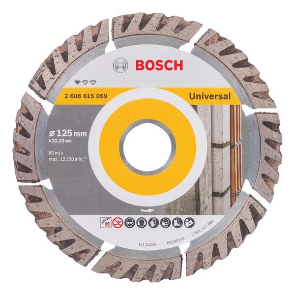 DIAMANTSCHIJF PROF UNIVERSAL 125/22,23 DIAMANTSCHIJF PROF UNIVERSAL 125/22,23