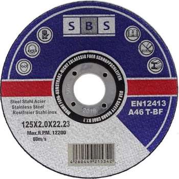 Slijpschijven - 50 stuks - 125mm x 1mm
