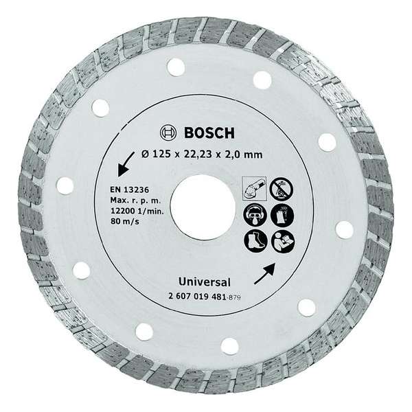 Bosch Diamantschijf - Turbo -125 mm