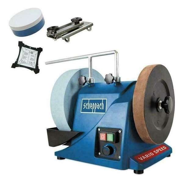 Scheppach TIGER 3000VS Natslijpmachine - 180W - 53 x 250mm Scheppach TIGER 3000VS Natslijpmachine - 180W - 53 x 250mm