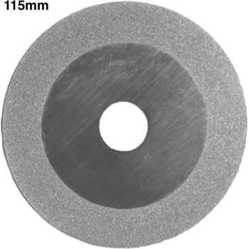 Doorslijpschijf diamant – Diamantslijpschijf - Slijpschijf – 115mm - Diamant slijpschijf ø22,23 mm – Zilver
