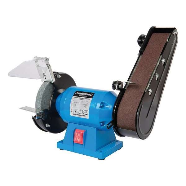 Silverline 240 W werkbank slijp- en bandschuurmachine