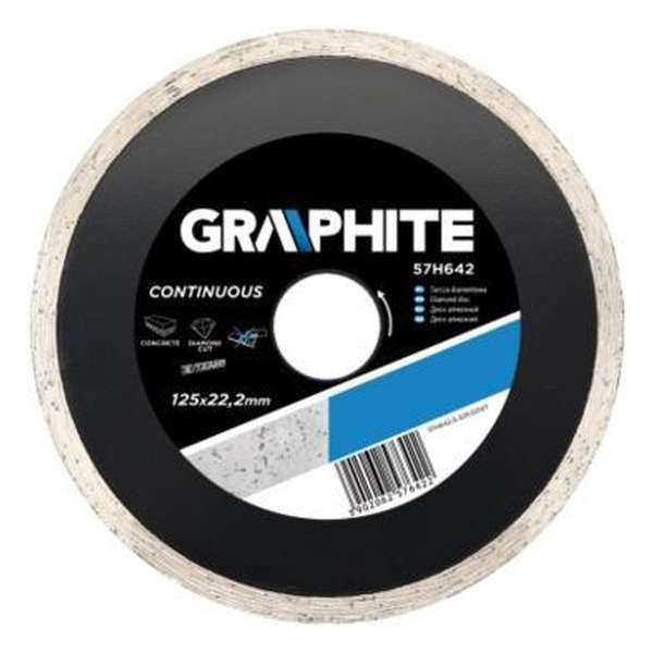 GRAPHITE Diamant Slijpschijf voor tegels en natuursteen 115 mm GRAPHITE Diamant Slijpschijf voor tegels en natuursteen 115 mm