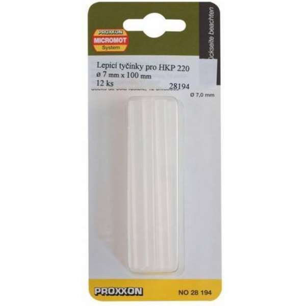 Proxxon - Lijmsticks Voor Hkp 220, 12 St. (Pr28194) - modelbouwsets, hobbybouwspeelgoed voor kinderen, modelverf en accessoires Proxxon - Lijmsticks Voor Hkp 220, 12 St. (Pr28194) - modelbouwsets, hobbybouwspeelgoed voor kinderen, modelverf en accessoires