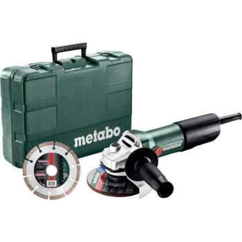 Metabo W 850-125 Set Haakse slijper