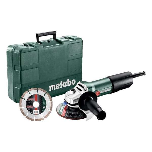 Metabo W 850-125 Set Haakse slijper Metabo W 850-125 Set Haakse slijper