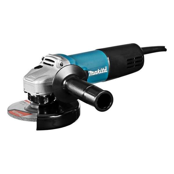 Makita - 9558HNRGK3 - 125mm - haakse slijper - in metalen koffer - 230V Makita - 9558HNRGK3 - 125mm - haakse slijper - in metalen koffer - 230V