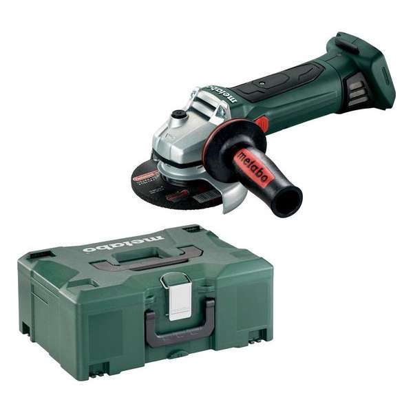Metabo haakse slijper accu W 18 LTX Metabo haakse slijper accu W 18 LTX