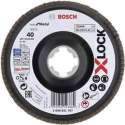 Bosch Accessories 2608621767 X-LOCK lamellenslijpschijf, metaal, haakse uitv., G 60, X571, 125 mm, K40 Diameter 125 mm 1 stuk(s)