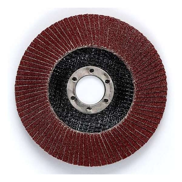3M™ Cubitron™ II lamellenschijf 967A conisch 125 mm P80 3M™ Cubitron™ II lamellenschijf 967A conisch 125 mm P80