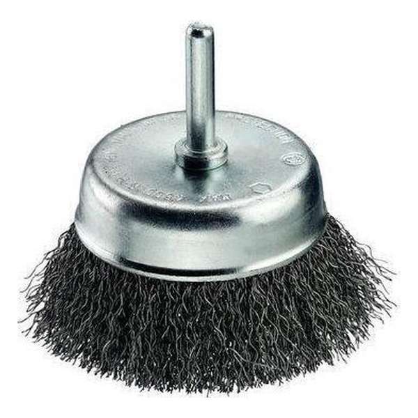 Flexovit Merchandising Staaldraadborstels kom 75x6mm Flexovit Merchandising Staaldraadborstels kom 75x6mm