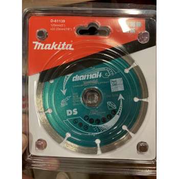 Makita diamantschijf gesegmenteerd 125 mm voor steen- en betonsoorten