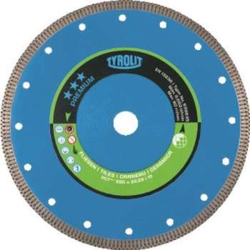 TYRO slijpschijf PREMIUM, frezen, diam schijf 125mm, dikte 1.2mm