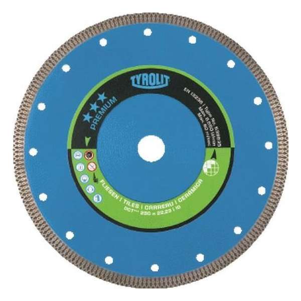 TYRO slijpschijf PREMIUM, frezen, diam schijf 125mm, dikte 1.2mm TYRO slijpschijf PREMIUM, frezen, diam schijf 125mm, dikte 1.2mm
