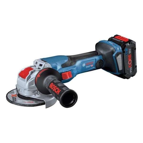 Bosch BOSCH GWX 18V-15 C 2x 8Ah L-BOXX haakse slijper Bosch BOSCH GWX 18V-15 C 2x 8Ah L-BOXX haakse slijper