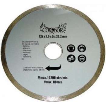 125 mm nat diamantzaagblad 2stuks
