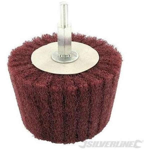 Silverline Cilindervormige schuurmop 50 mm, 240 korrelgrofte Silverline Cilindervormige schuurmop 50 mm, 240 korrelgrofte