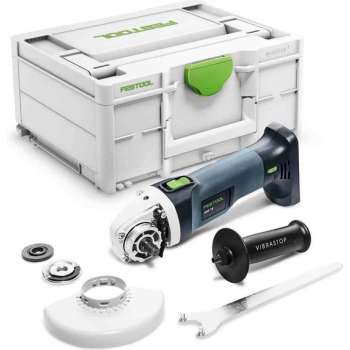 Festool AGC 18-125 EB-Basic-Promo 2021 18V Li-Ion accu haakse slijper set (1x 5,2Ah) in systainer - 125mm